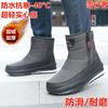 Men's and Women's Large Size Winter Warm Snow Boots Plush Lining Waterproof Ankle Boots Non-slip Outdoor Shoes Hiking Mountaineering Sports Boots