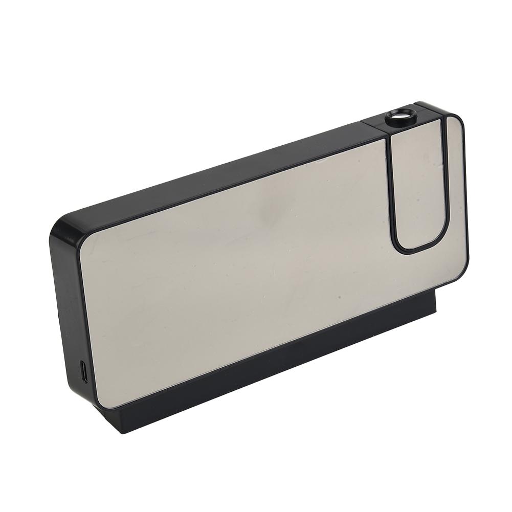 

Будильник Влажность Светодиодный экран Температура Прочный чёрный