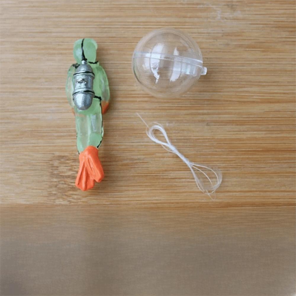 Small Floating Ball Fish Tank Decoration Simulation Diver Underwater Ornament  Underwater World
