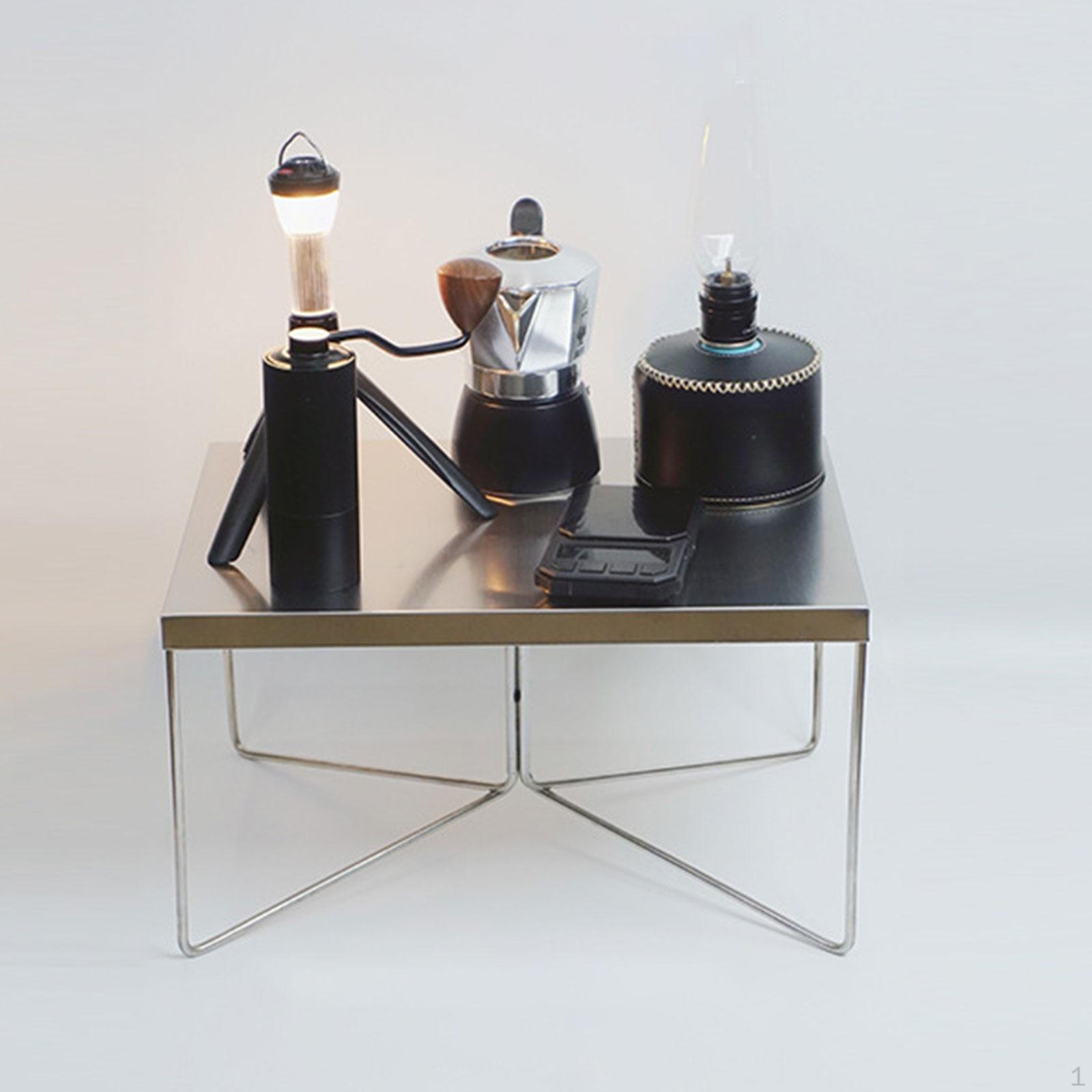 

Foldable Outdoor Table, Camping Furniture for Backpacking in The Garden Sliver