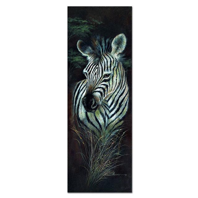 

210x70 см, большой размер, печать на холсте, современный домашний декор, холст, слоны и зебра, живопись животных, настенные художественные картины, печать без рамки 20*40cm