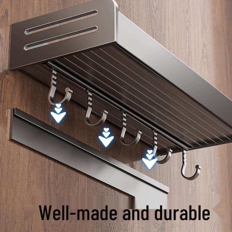 Yunshuang Kitchen Wall-Mounted Spice Rack