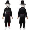 Dětský Kpop Lovci démonů Jinu Cosplay Kostým na hraní rolí Saja Chlapecký kabát Klobouk pro děti Fantasy Převlek Oblečení Halloween