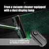 Rechargeable Vacuum Cleaner Dust Display LED Light Waterproof ABS Cats Furs Dust Detection Lamp Household Vacuum Parts