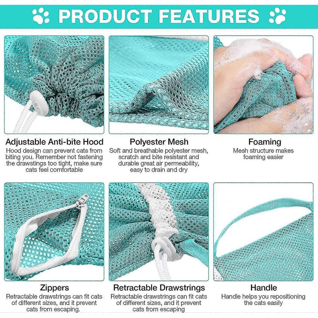 Cat Bathing Bag Adjustable Anti-bite NIUNIU