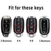 Auto Key Fob Shell For Hyundai I30 Ix35 KONA Encino Solaris Azera Grandeur Ig Accent Santa Fe Palisade TPU Car Key Case Cover