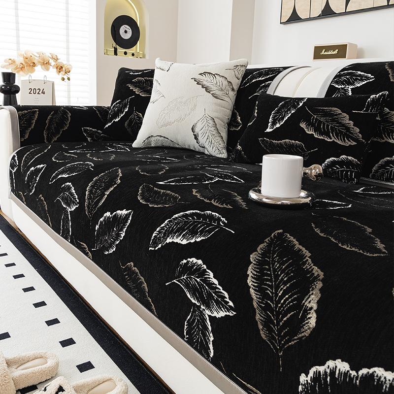 Nordic Wind Chenille Sofa Cushion  New Four-Season Universal Non-Slip Seat Cushion Non-Slip Sofa Cover Towel Cross-Border