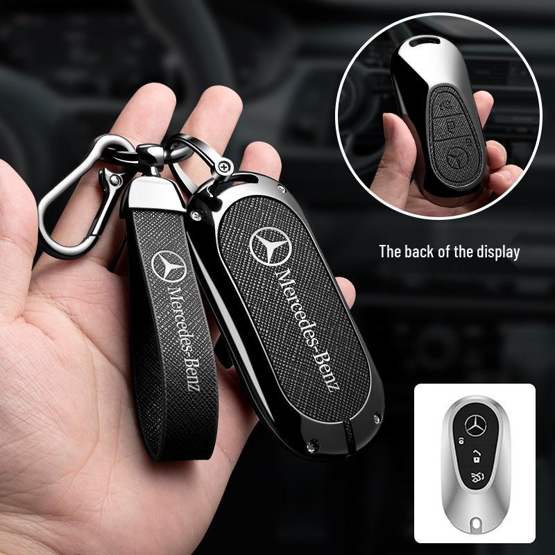 Mercedes High-End Schlüsselhülle für E300L, C260L, GLC, A200L, GLB, GLE