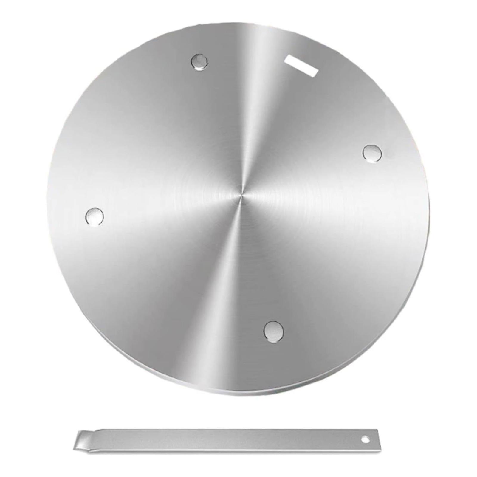 

Gas Electric Stove Heat Distributor Plate Stainless Steel Induction Adapter Simmer Plate Versatile Cooking Accessories 28CM