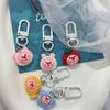 Cute Resin Keychain Loopy Keychain Resin Cartoon Doll Pendant Cute Accessories Perfect Gift for Woman Girls Children