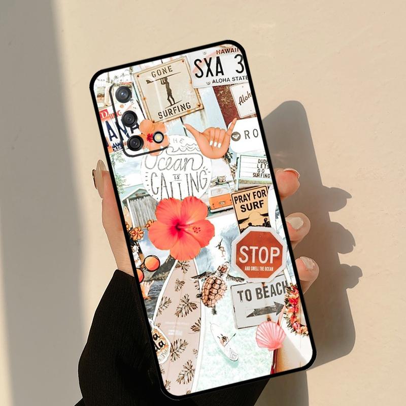 

Beach Vibes Case For Oppo A80 A60 A40 A15 A16 A17 A57 A94 A74 A54 A76 A96 A18 A38 A58 A78 A98 A6 A5 Pro OPPO A17