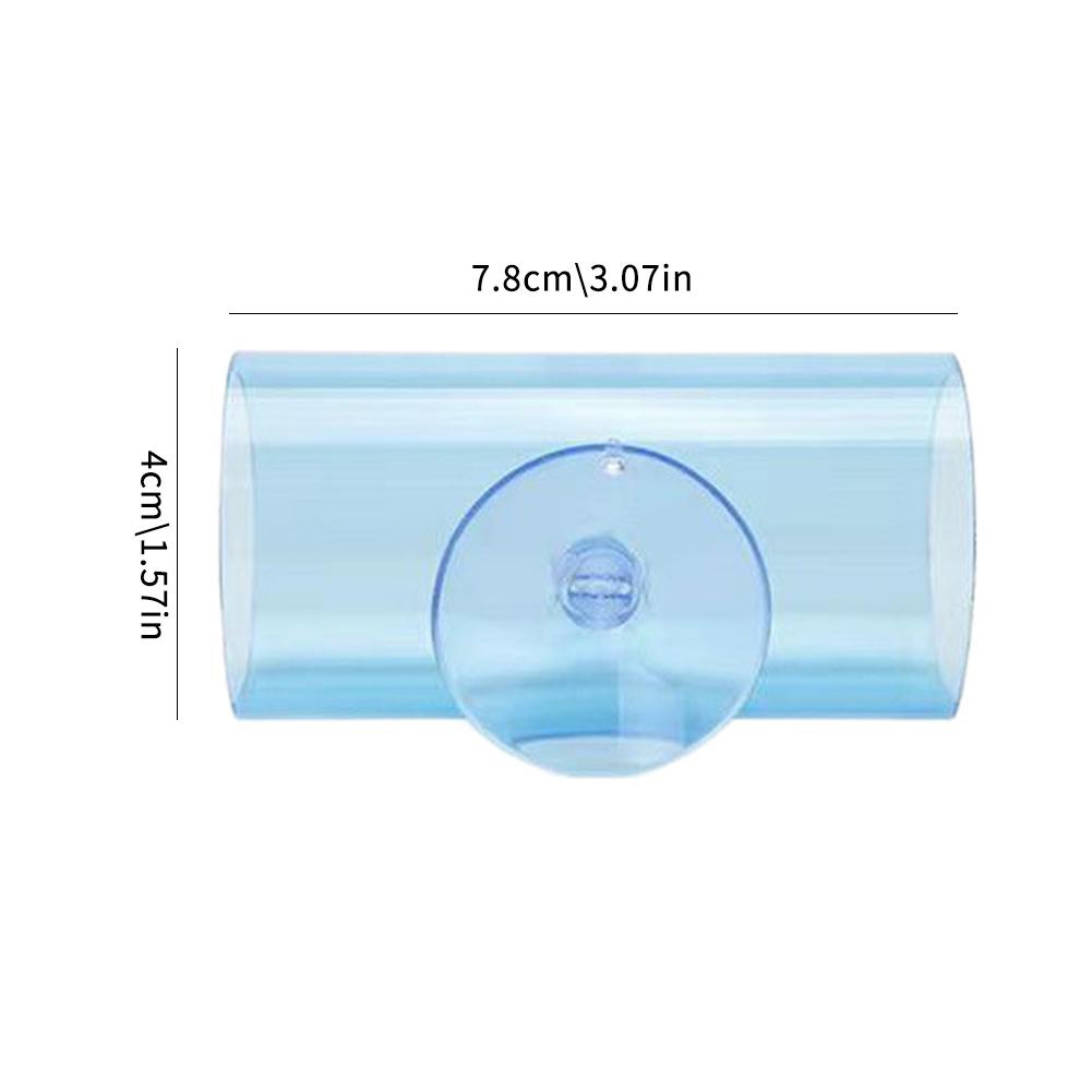 Betta Fish Acrylic Tube Tunnel Hollow Design Fish Tank Decorations For Better Observation Fish Improves Betta's Health