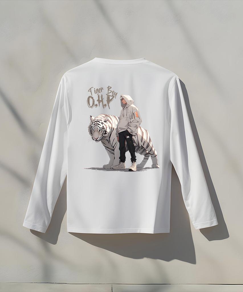 OHP Ohpxharmonia B Baekho And Boy Basic Long Sleeve T-Shirt