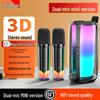 NIUMAN K191 Tragbarer Karaoke Bluetooth-Lautsprecher CN-Stecker (Adapter enthalten)