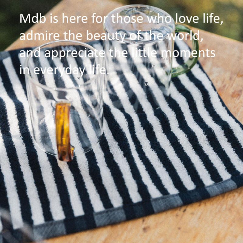 Prep Stripe Terry Chip Hand Towel (NAVY) NAVY