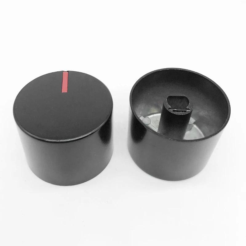 2 Stück 6MM 8MM Gasherdknöpfe Kochfeld Backofen Regelschalter Gaskocher Zubehör Baugruppe Schwarzer Knopf