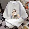 Men's Summer New Printed Short Sleeve T-Shirt Ins Trend Hip-Hop Style Crew Neck Base Shirt Top