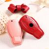 Women's Genuine Leather Bow Key Cover for Mercedes-Benz - Internet Celebrity Style
