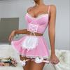 European & American Erotic Maid Role Play Costume Set - Sexy Lingerie