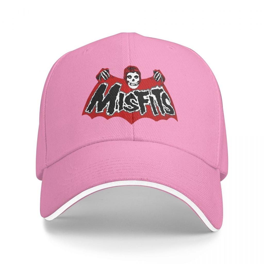 Unisex Baseball Hats Misfits Rock Band Skull Horror Outdoor Streetwear Summer Sports Baseball Caps Hip Hop Cap Casquette Hats