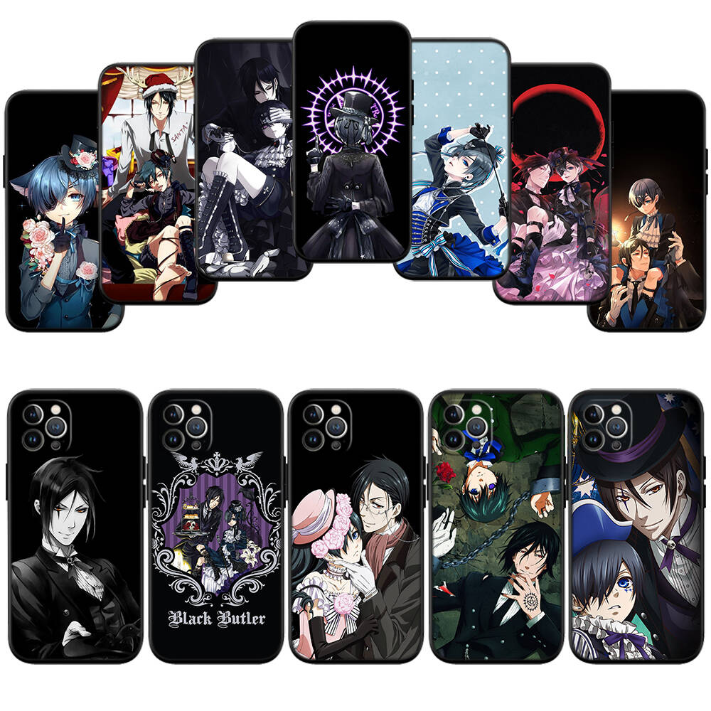 Black Butler New Phone Case for Redmi Note 8 9 10 11 11S 10C 10X 10A 10T 9A 9C 9T 9S 8T Pro Max Plus Prime