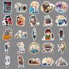 50 Maze Meal Japanese Anime Stickers - Waterproof Decorative Stickers for Thermos Cups, Notebooks, and More