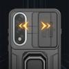 For OnePlus Nord 5 Case Slide Camera Len Cases OnePlus Nord 5 Cover Bumper Shockproof Armor PC Phone Back Cover OnePlus Nord 5