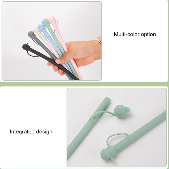 Silikonové víčko na brčko odolné proti prachu, opakovaně použitelné brčka na kelímky