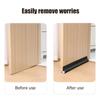 Adjustable Door Bottom Seal Strip Weatherstrip Under Door Draft Stopper Anti-Cold One Side Gap Blocker Foam Weather Strip