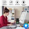 Wireless Doorbell 1000mAh Battery Adjustable Volume 4 Chimes One Press To Talk Full Duplex Intercom Door Bell Waterproof