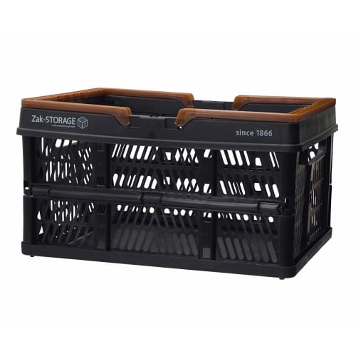 

Takagi Folding Container Zak-STORAGE PP Black L FD-300LB