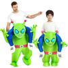 Funny ET Alien Inflatable Costume Dress Suit Boy Girl Adult Purim Carnival Halloween Anime Party Cosplay Costumes Birthday Gift
