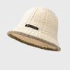Autumn and Winter Fashion Thickened for Keep Warmth Knitted Mao Line Hat Women Big Head Circumference Ear Protection Fisherman Hat