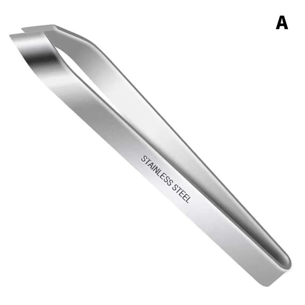 

1PCS/2PCS 430 Stainless Steel Fish Bone Tweezers Pincer Clip Puller Remover Tongs Fish Bone Plucking Clamp Kitchen Gadgets Tools