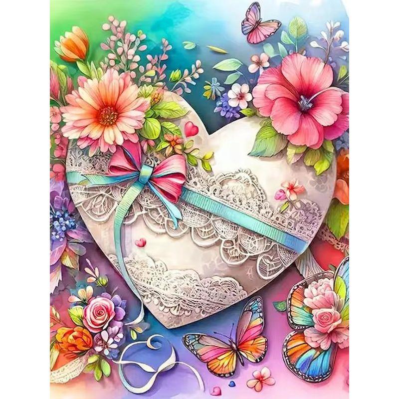 5D DIY Diamond Painting Flowers Full Diamond Mosaic Embroidery Picture Rhinestones Cross Stitch Kit Art Home Decor