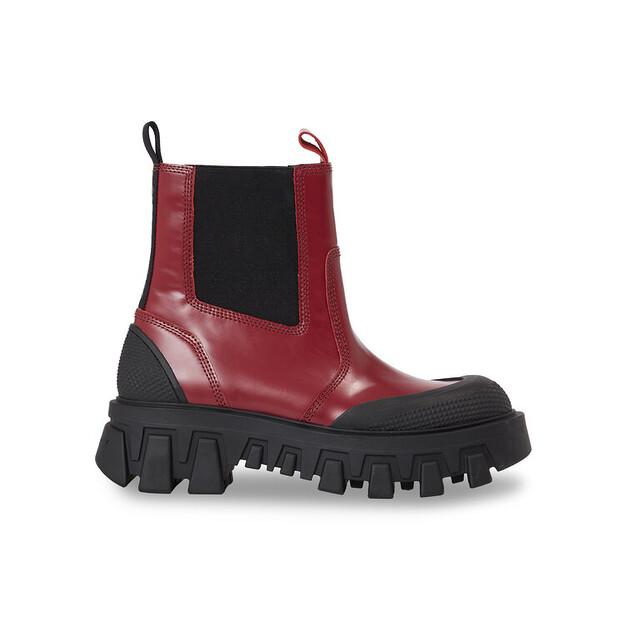 

Ботинки челси Tommy Jeans Tjw Chunky, смешанный материал, EN0EN02375, красные EU 36