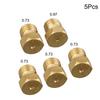 5 Pcs Burner Gas Hob Lpg Conversion Kits Jets Nozzles Propane Injectors Gas Stove Brass Nozzle Gas Stove Accessories