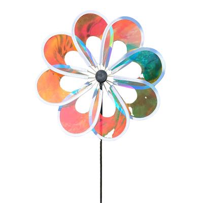 Wind Spinner Garten Hof Dekoration Cartoon Outdoor Windrad Windmühle Spielzeug für Kind Durchmesser 30cm Stange