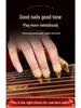 Natural Buffalo Horn Guzheng Finger Picks for Children, Beginners, Adults, and Professionals