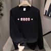 Heavy High-End Trendy Brand Pure Cotton T-Shirt Men'S Bottoming Shirt Long-Sleeved Trendy Autumn And Winter Men'S And Women'S Crew Neck Sweater