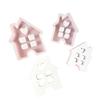 House Shape Silicone Candle Mold DIY Easter Candle Mold 3D House Resin Moulds