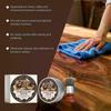 Furniture Balm, 100g Wood Care Polish with Applicator Brush for Wooden Surfaces