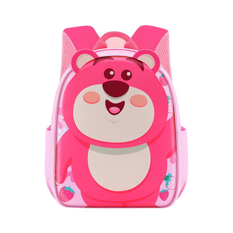 

Новая серия Disney Strawberry Bear Полиэстеровая студенческая сумка Обычная Женская Мультяшная Лотсо DSNKTCMX 21.1*9.9*25.9CM