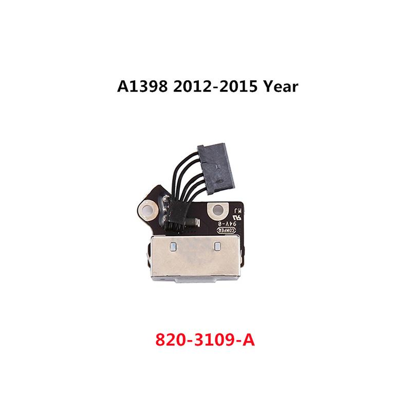 Original USB Charging Port Power DC Jack For Macbook Pro A1278 A1286 A1297 A1398 A1425 A1502 2008-2015 Year