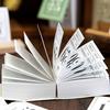 2025 Desk Calendar Mini Book Shape Compact Portable Retro Calendar Thick Paper