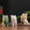 Sandstein Reichtum Anziehen Pixiu Desktop Ornament, Büroarbeitsplatz Glücksbringende Dekoration, Einweihungsgeschenk Bringt Überfluss