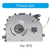Metal Cooling For D15 2021 Laptop Efficient Heat Dissipation Fan Brand New