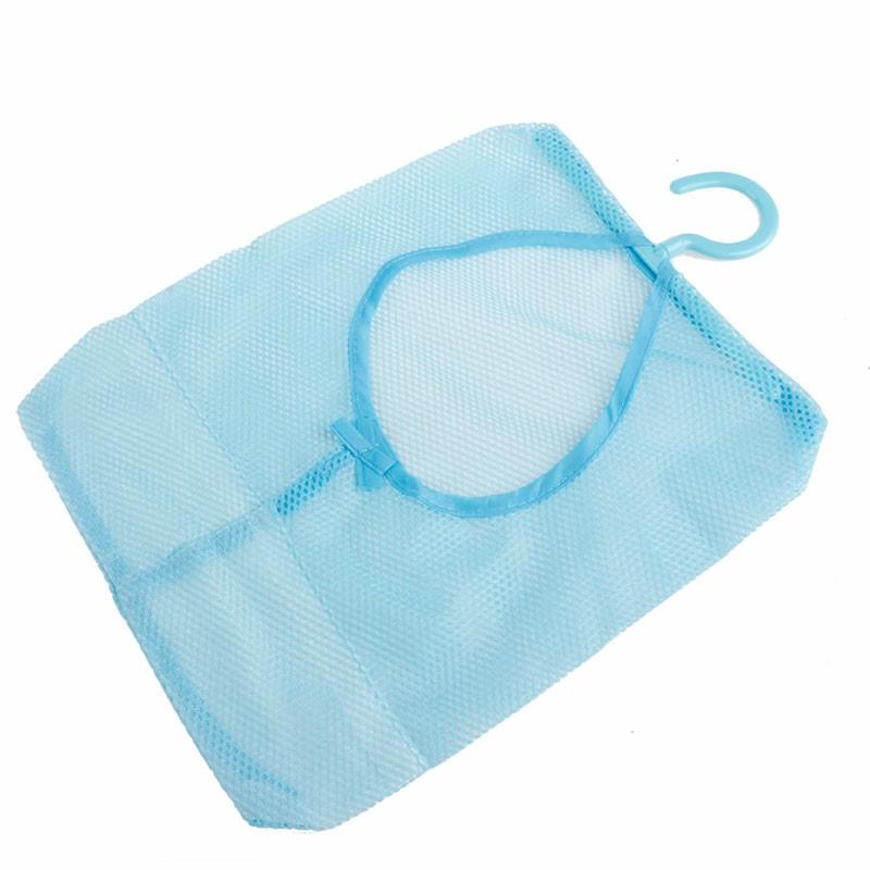 Rangement suspendu pour cuisine et salle de bain Sac en filet à pinces à linge Organisateur à crochet suspendu et Organisateur de paniers de rangement