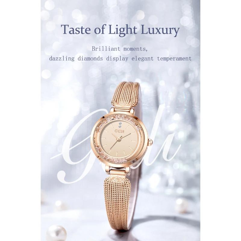 CQ468 Lekki luksus płynny piasek diament Zegarek damski wysokiej klasy i wykwintny zegarek kwarcowy zegarki dla kobiety