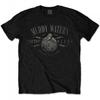 T-shirt Unisex Adulto Muddy Waters con Logo Electric Blues